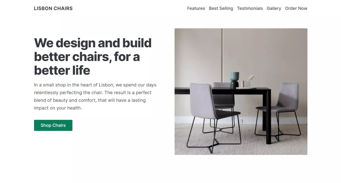 Lisbon Chairs project